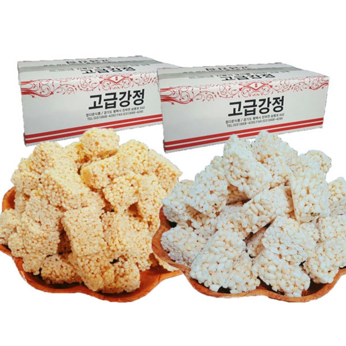 정다운식품 고급전병 전통과자, 1개, 미과450g+쌀강정450g