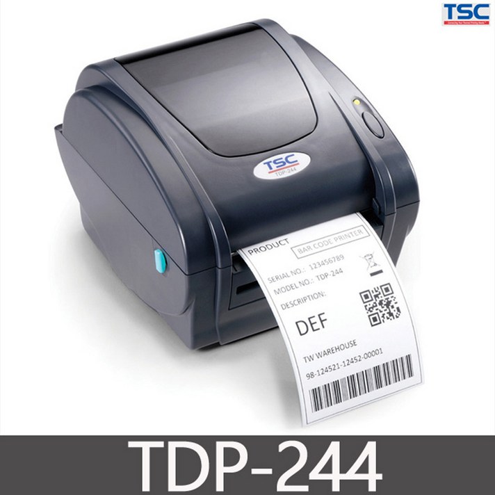 TSC TDP-244 바코드프린터 택배 송장 감열 라벨프린터 tdp244 라벨 프린터, TDP-244 USB케이블