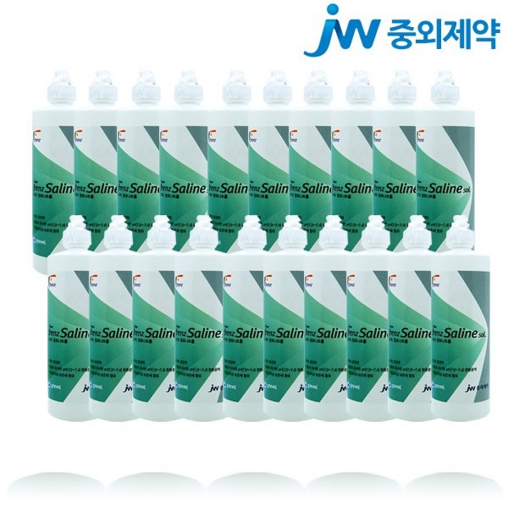 중외제약 370ml x 7개 셀라인 식염수, 20개