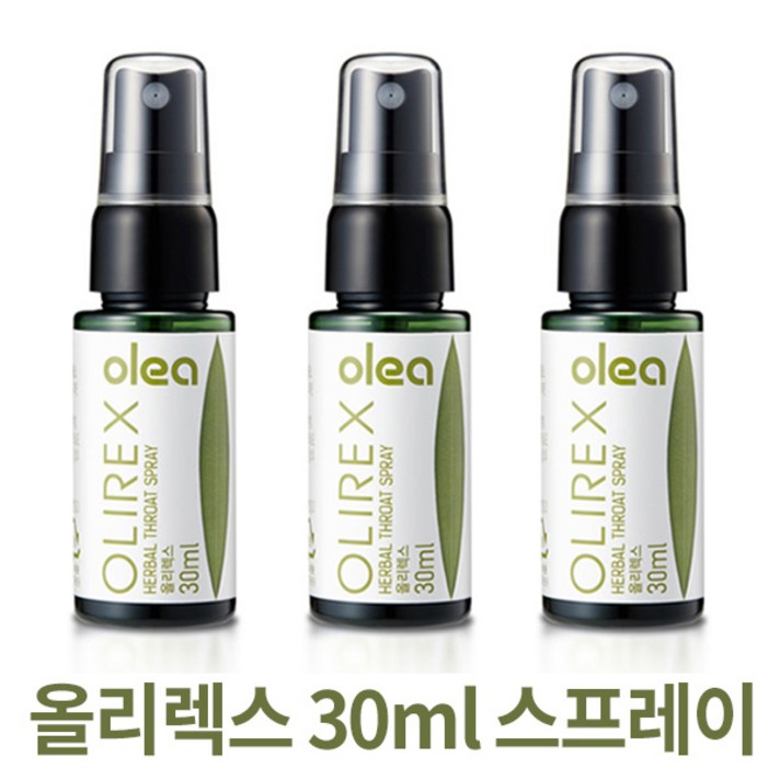 아주약품 올레아 올리렉스 30ml 목스프레이 프로폴리스, 3개
