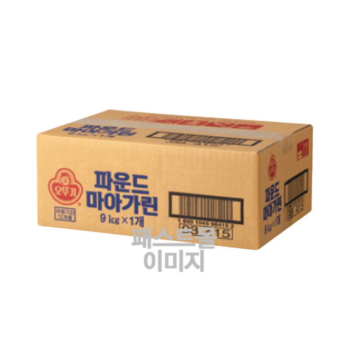 오뚜기 파운드 마아가린 9kg 벌크, 1개