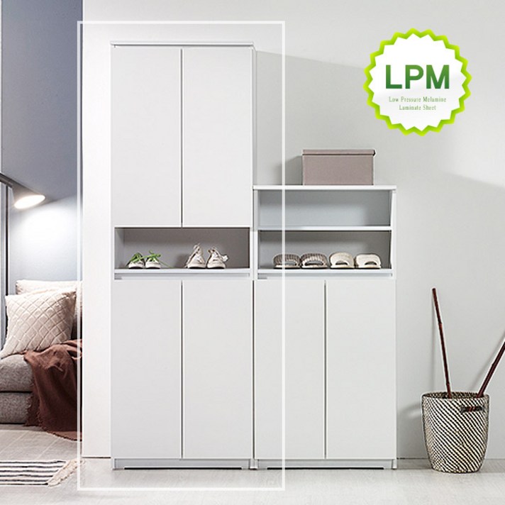 리온 LPM 600x1800 신발장, 화이트