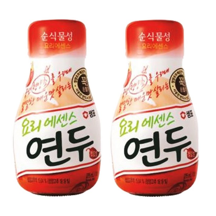 샘표 연두 청양초 요리에센스 2개 (315g*2개) [조미료 양념 소스], 315g