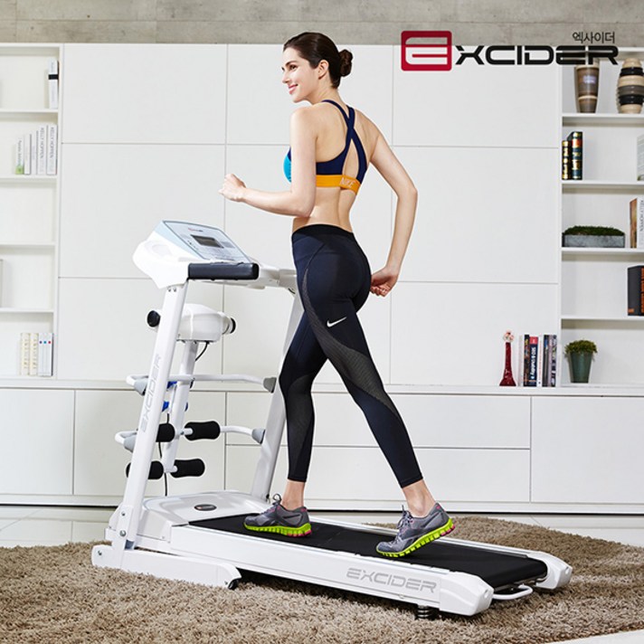 엑사이더 저소음 런닝머신 EW711 멀티운동가능 워킹머신, EW711(화이트)