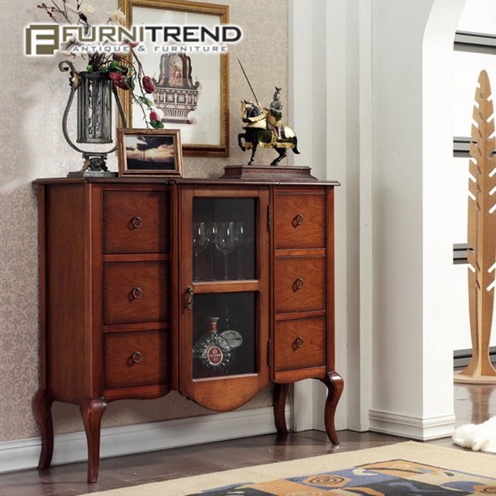 퍼니트랜드 엔틱가구 앨린스 부페장 콘솔, 단품