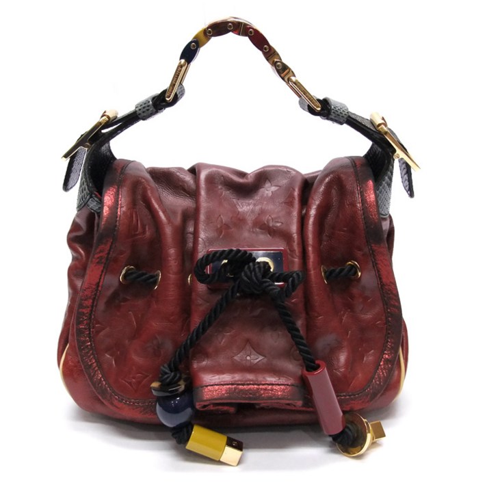 Louis Vuitton(루이비통) M97001 모노그램 레드 레더 칼라하리PM 토트백
