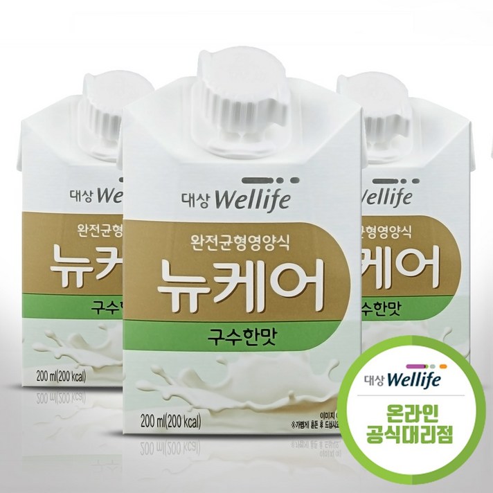 대상웰라이프 뉴케어 구수한맛 환자영양식 식사대용, 200ml, 10개
