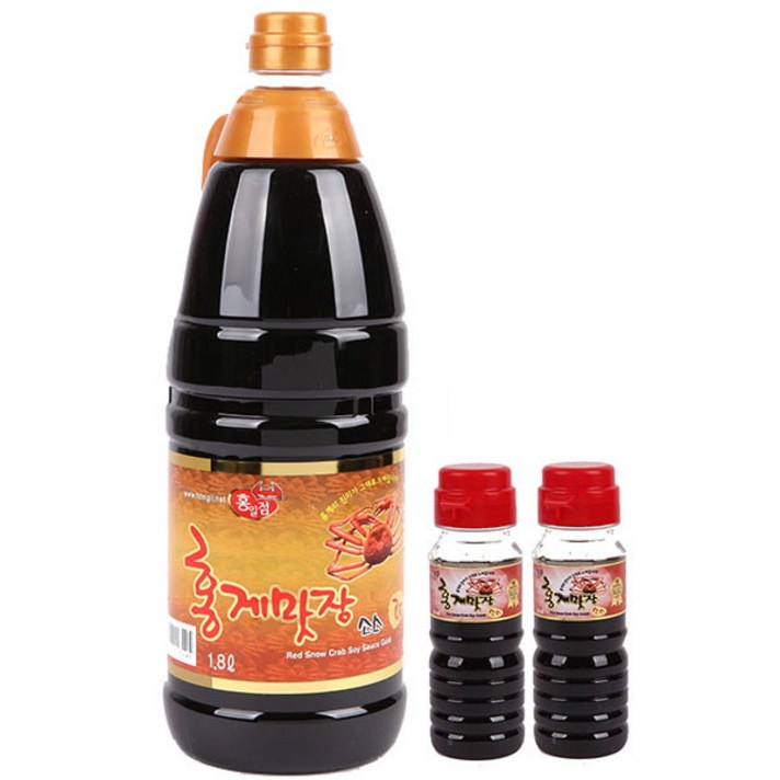 [류맛간장] 홍일식품 홍게맛장소스골드, 1개, 1800ml