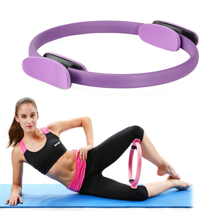 도매창고 요가 필라테스 링, 퍼플