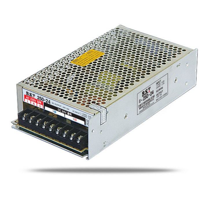 비에스티(BST) SMPS 비방수 24V 250W AS 1년 [안정기 컨버터 산업용]