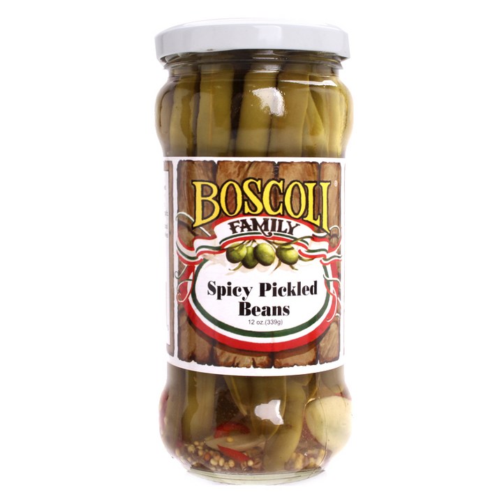 Boscoli Family 스파이시 피클드 빈즈, 339g, 1개