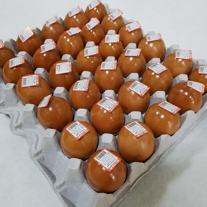 참나무촌 무염훈제계란, 30개입, 1.2kg(한판)