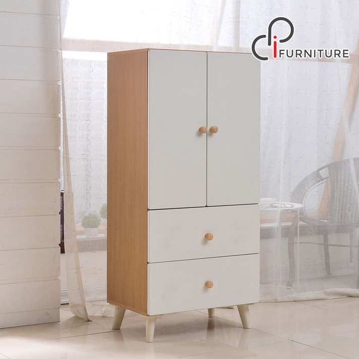 아이퍼니처 빅 엣지 화이트 베이비장 600양문 옷장, (ah00703)화이트