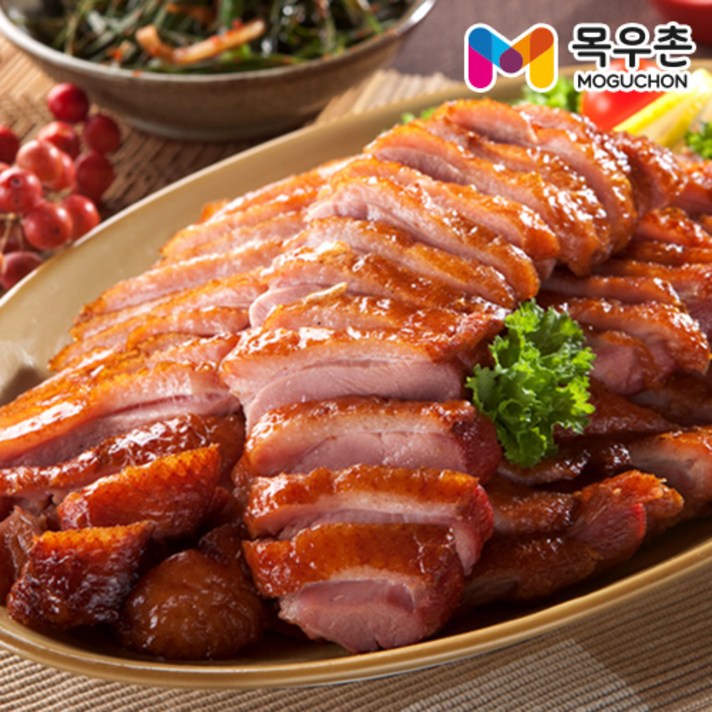 [목우촌]허브갈릭 훈제오리 슬라이스 210g ×10팩소스 5봉, 단품