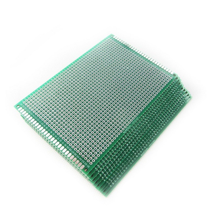 velton 만능기판 양면기판 PCB DIY LED기판 납땜 제작용PCB기판, 1개, PCB기판 10cmx15cm