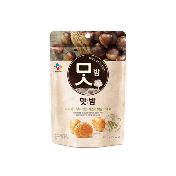 CJ제일제당 맛밤, 80g, 24개