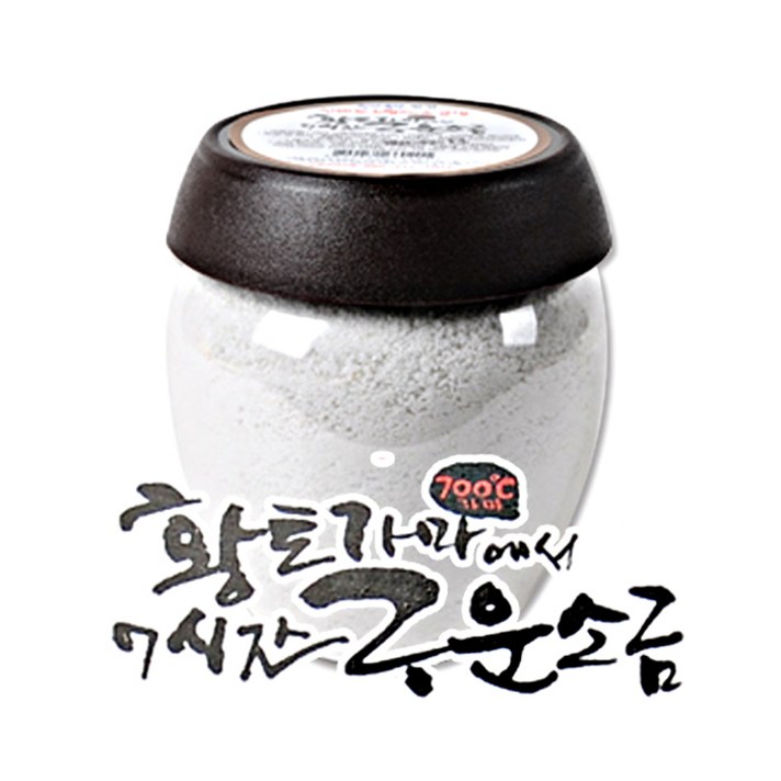누리원 인간극장 6형제 천일염 구운소금 850g, 1병