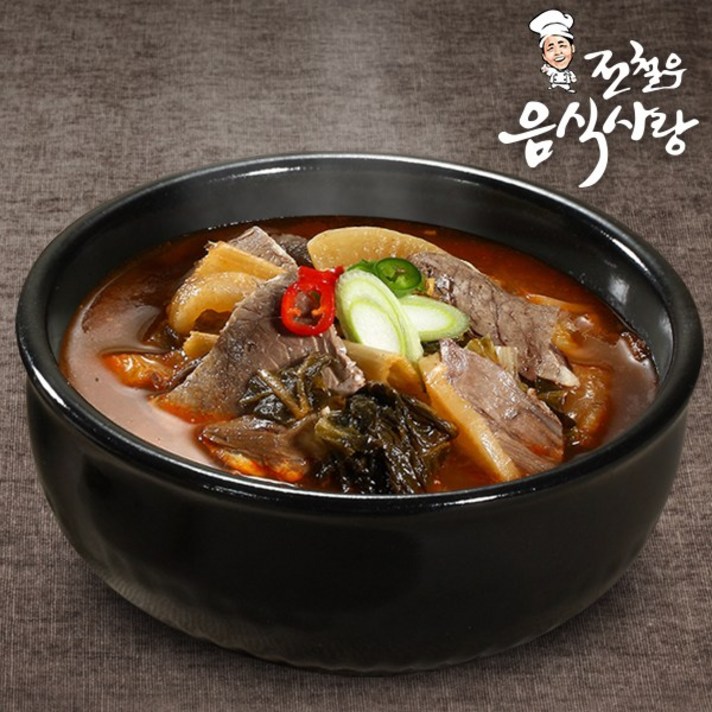 [전철우] 장터국밥 600g x 8팩, 단품