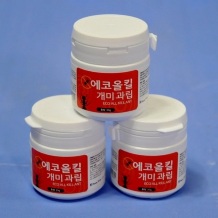 케이팜 에코올킬과립30g 3개묶음 개미약 여왕개미 유령개미 일개미, 1개