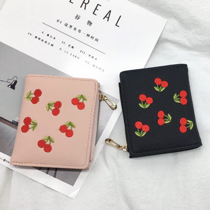 251w 자수앵두반지갑 반지갑