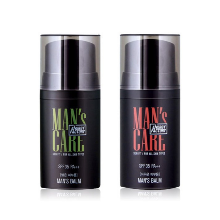 꽃을든남자 에너지 팩토리 스킨 핏 맨즈밤 50ml, 밝은 피부용