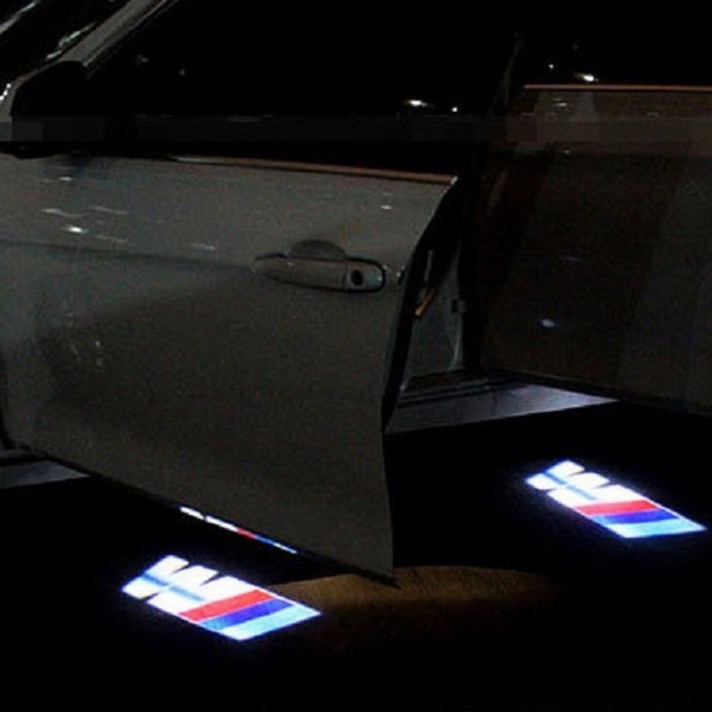 BMW M 도어램프 아우디 벤츠 도어라이트 BMW 도어빔 미니 순정교체형 간단장착 수입차용품, M, M