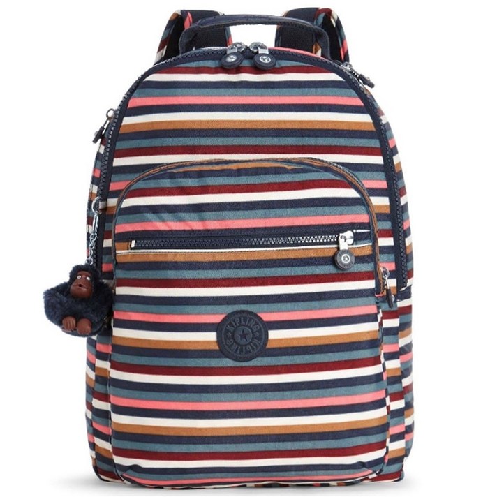 키플링 백팩 kipling 서울 Seoul - Multi Stripes