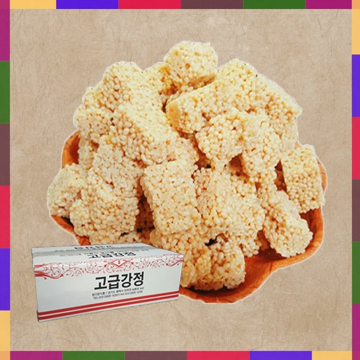 정다운식품 전통유과 강정 전병 선물세트, 1개, 미과