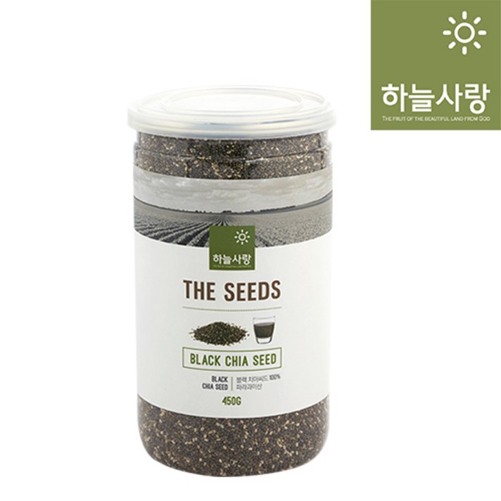 [천애지하늘사랑] 치아씨드 450g 용기형, 1개