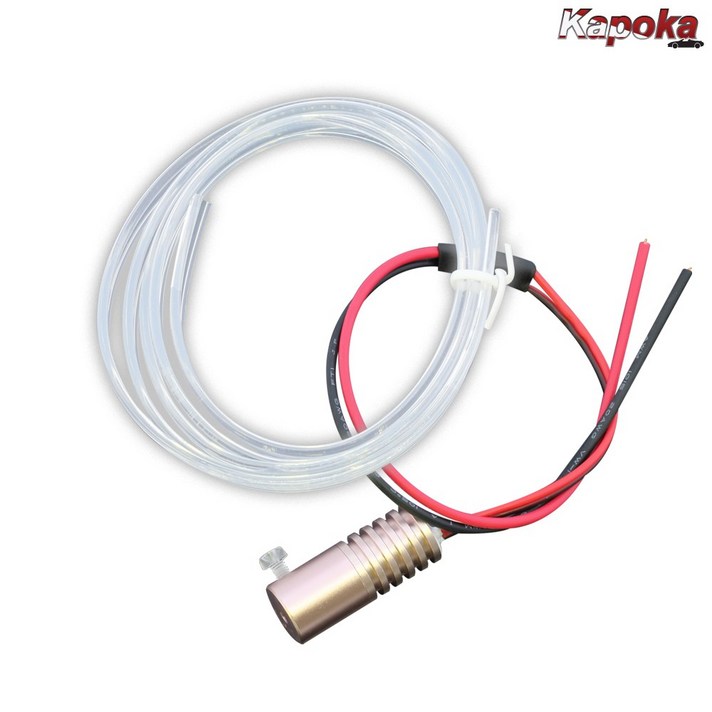 카포카 12-24v LED EL와이어 무소음 광섬유 엠비언트 라이트 무드등, 1m EL와이어블루, 1개