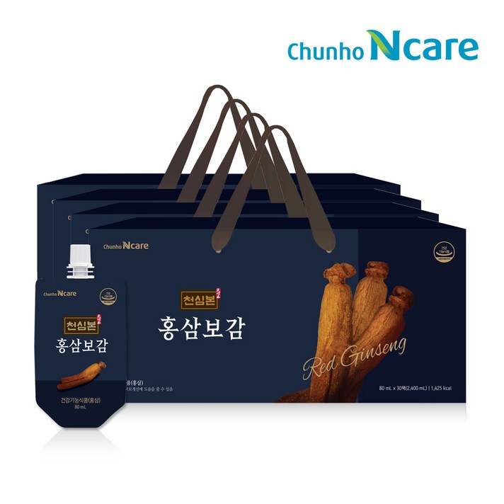 천호엔케어 천심본 홍삼보감 80mL 30개입, 120개