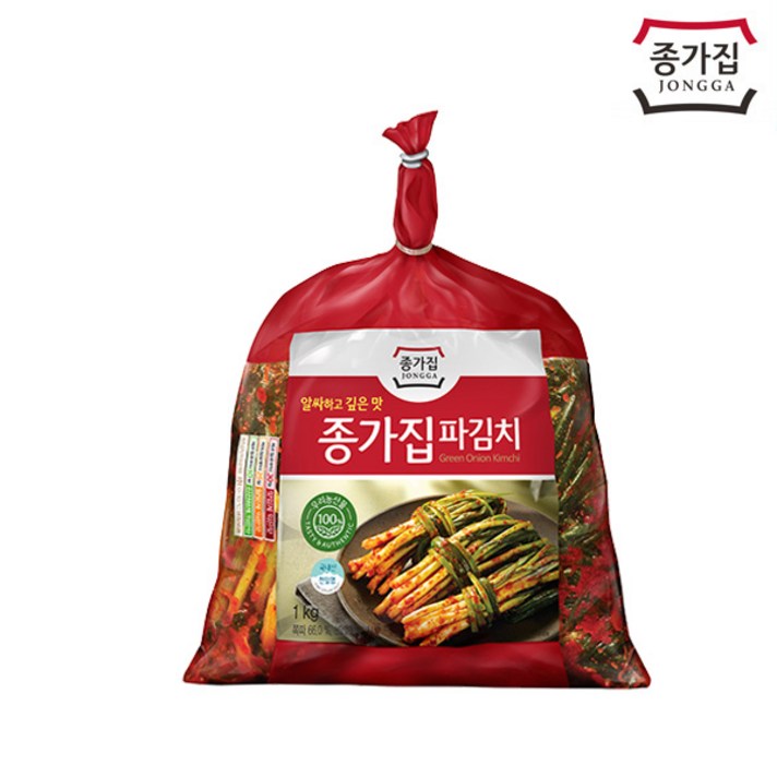 종가집 파김치 1kg, 상세 설명 참조, 1개