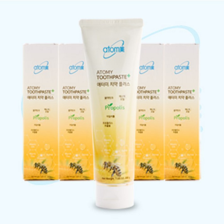 애터미 플러스 치약, 200g, 5개