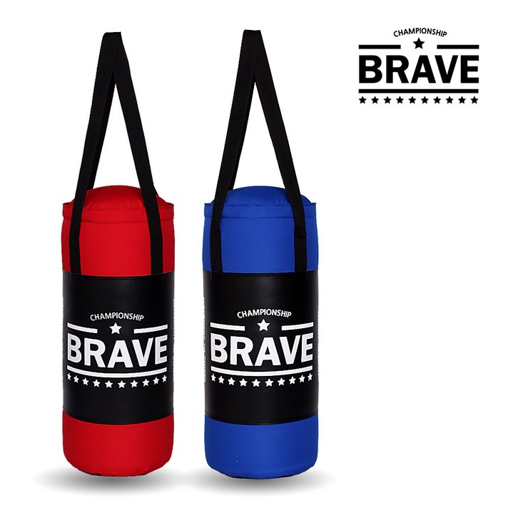 BRAVE 미니샌드백 아동용, 레드
