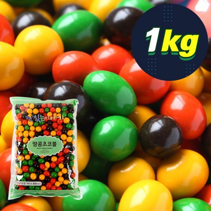 금호물산 땅콩초코 1kg 대용량 업소용 술안주 건어물 맥주안주 마른안주 육포 쥐포 초콜릿, 1개