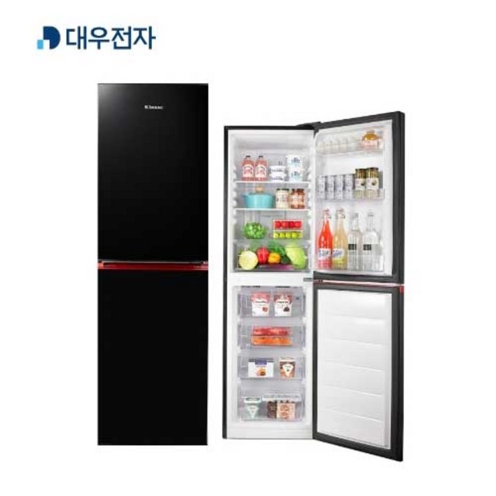 대우전자 클라쎄 스타일리쉬 콤비 냉장고 FR-C244SDB 본사직배송설치