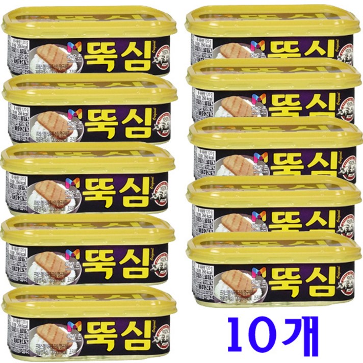 목우촌 뚝심 오리지널 120g, 10개