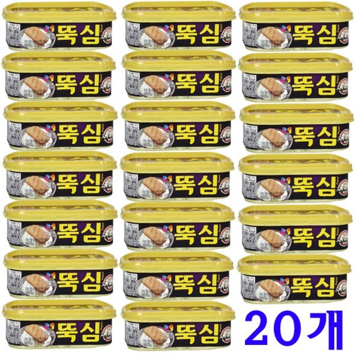 목우촌 뚝심 오리지널 120g, 20개