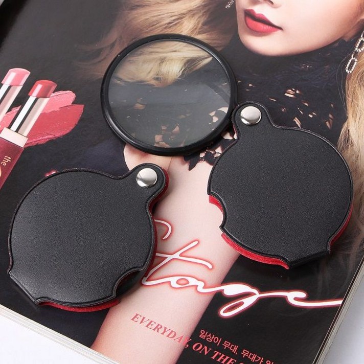 소지하기 편한 미니 접이식돋보기(5개), 단일 수량