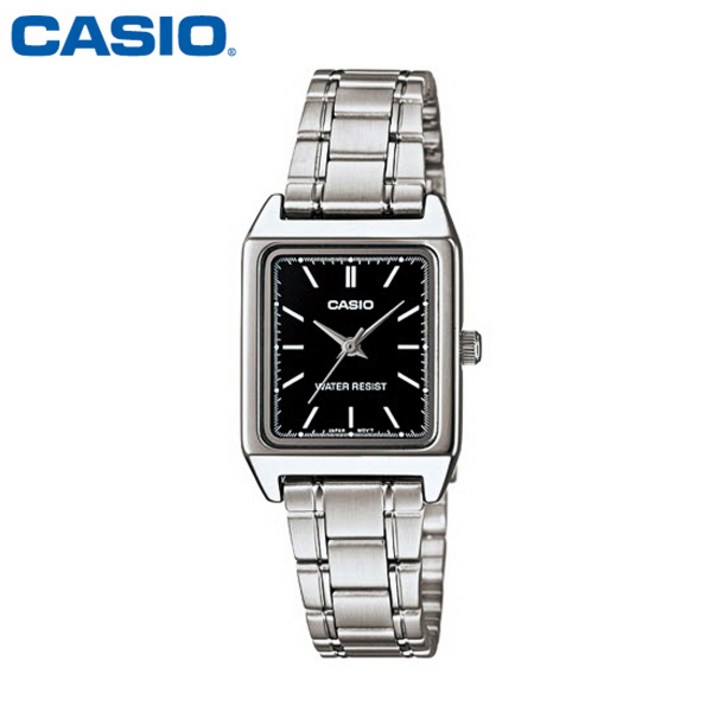 카시오 CASIO 여성 LTP-V007D-1E 메탈밴드 아날로그 손목시계