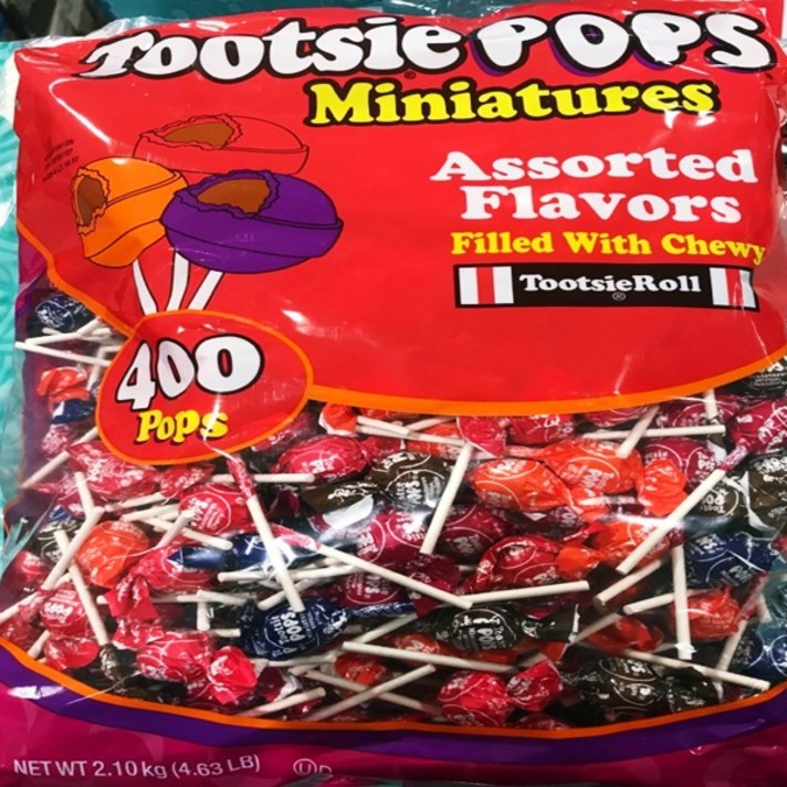 CHARMS 미니어춰 스틱 캔디 2.1KG, 400, 1