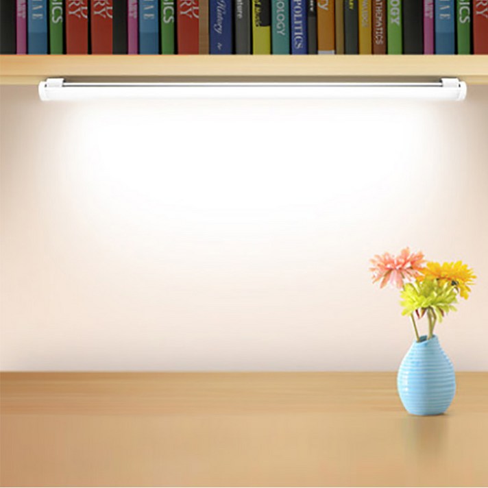 CSHINE LED 독서실 조명 독서등 스탠드조명 책상조명 밝기조절 시력보호, 52CM(3색변경