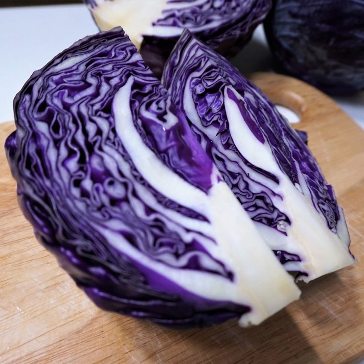 적채 적양배추 1통(약 1kg 내외), 1통, 1kg~1.2kg