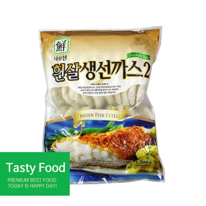 대림선 (냉동)에스앤에스 흰살생선까스2(1.2kg), 99999개