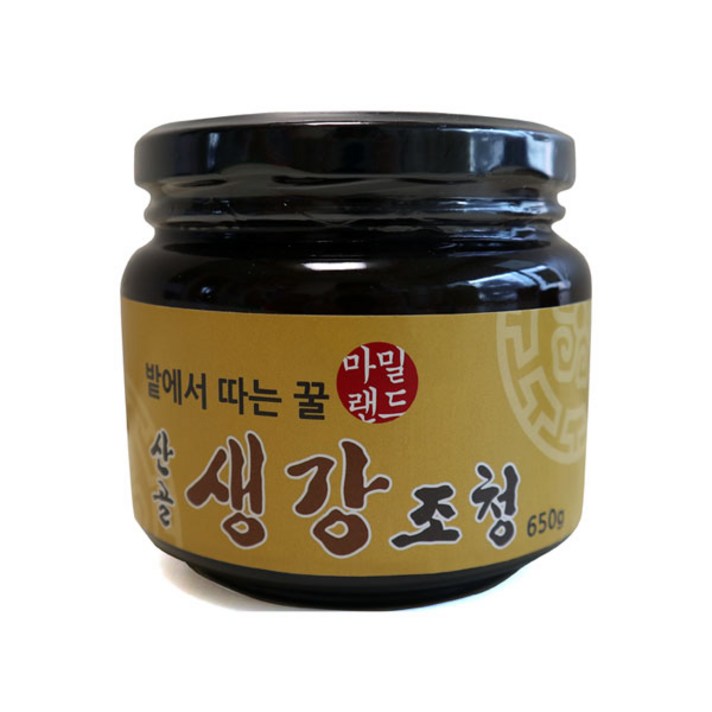 마밀랜드 산골식품 _전통방식으로 만든 수제 생강 조청, 650g