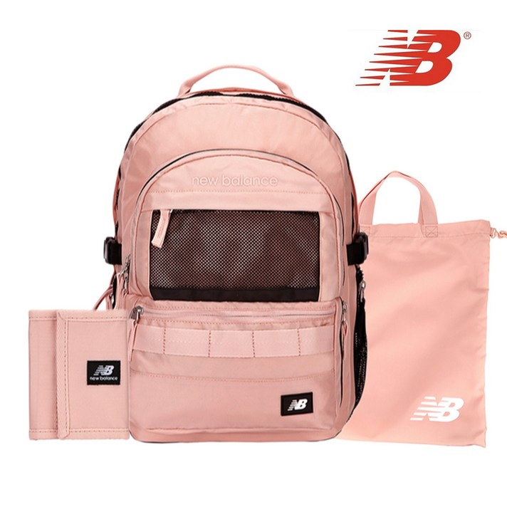 뉴발란스 3D 미니 백팩 NBGC8SM102-25, 핑크