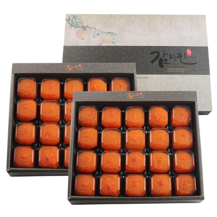 감미인 1+1 청도반건시 곶감+쇼핑백, 1set, 1+1/20과(소과)+쇼핑백