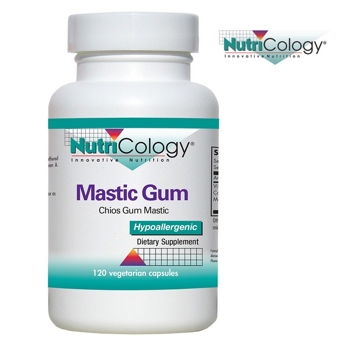 NutriColog 뉴트리콜로지 매스틱검 1000mg 120캡슐, 2개