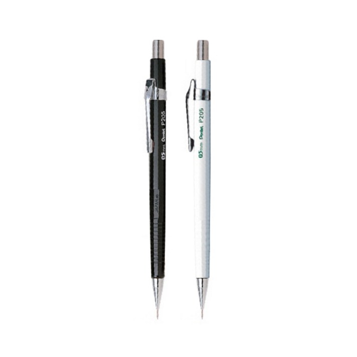 Pentel 펜텔 P205 제도 샤프 0.5mm 화이트, 1개