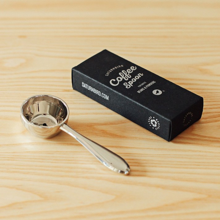 칼딘 커피 원두 계량스푼 10g 실버, 1개